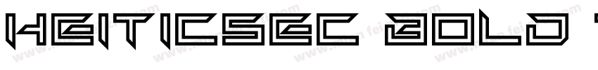 HeitiCSEc Bold T GB字体转换